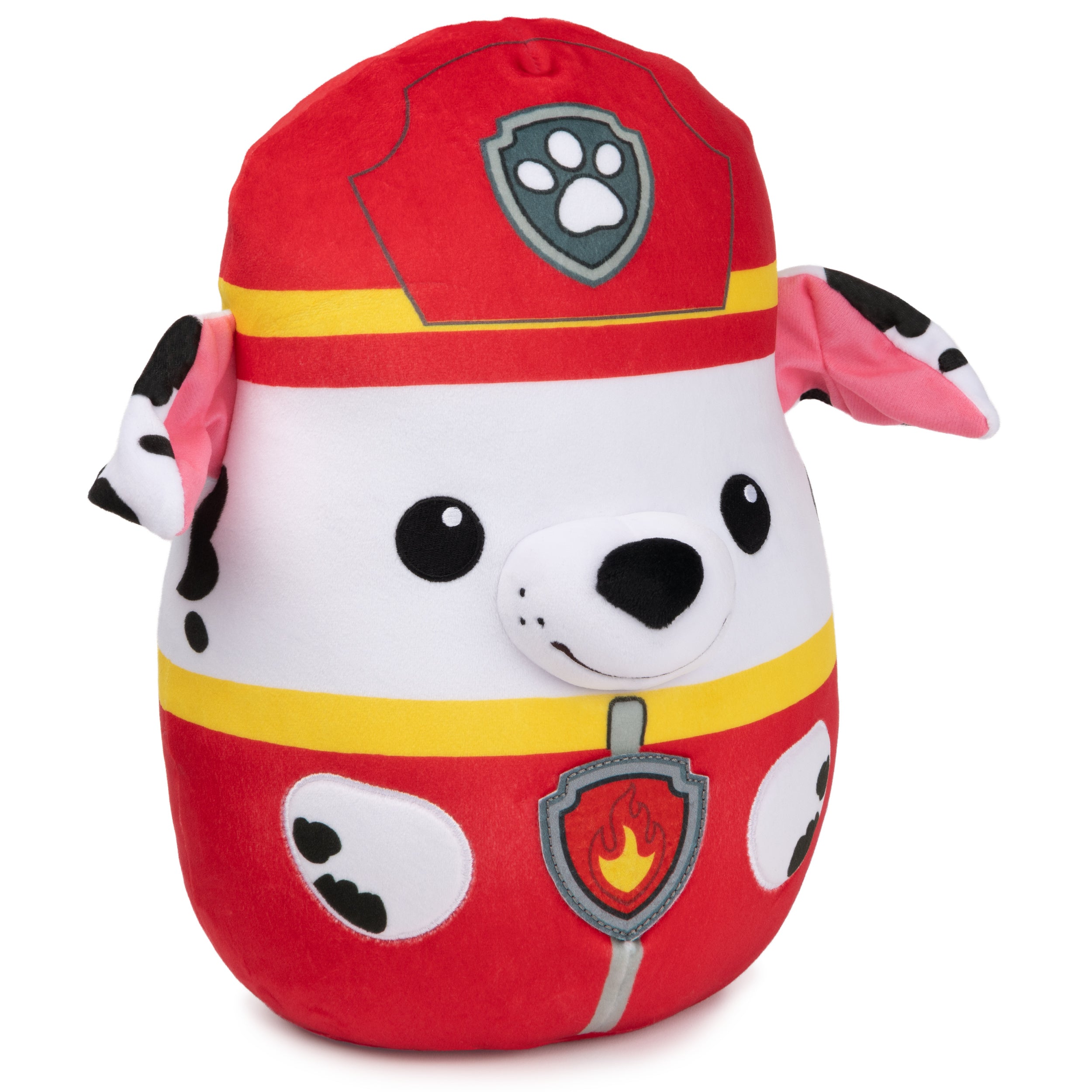 PAW Patrol Marshall Squish Plush, Official Toy from the Hit Cartoon, Squishy Stuffed Animal for Ages 1 and Up, 12”