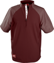 Rawlings Youth Colorsync Short Sleeve Cage Jacket - Small - Cardinal