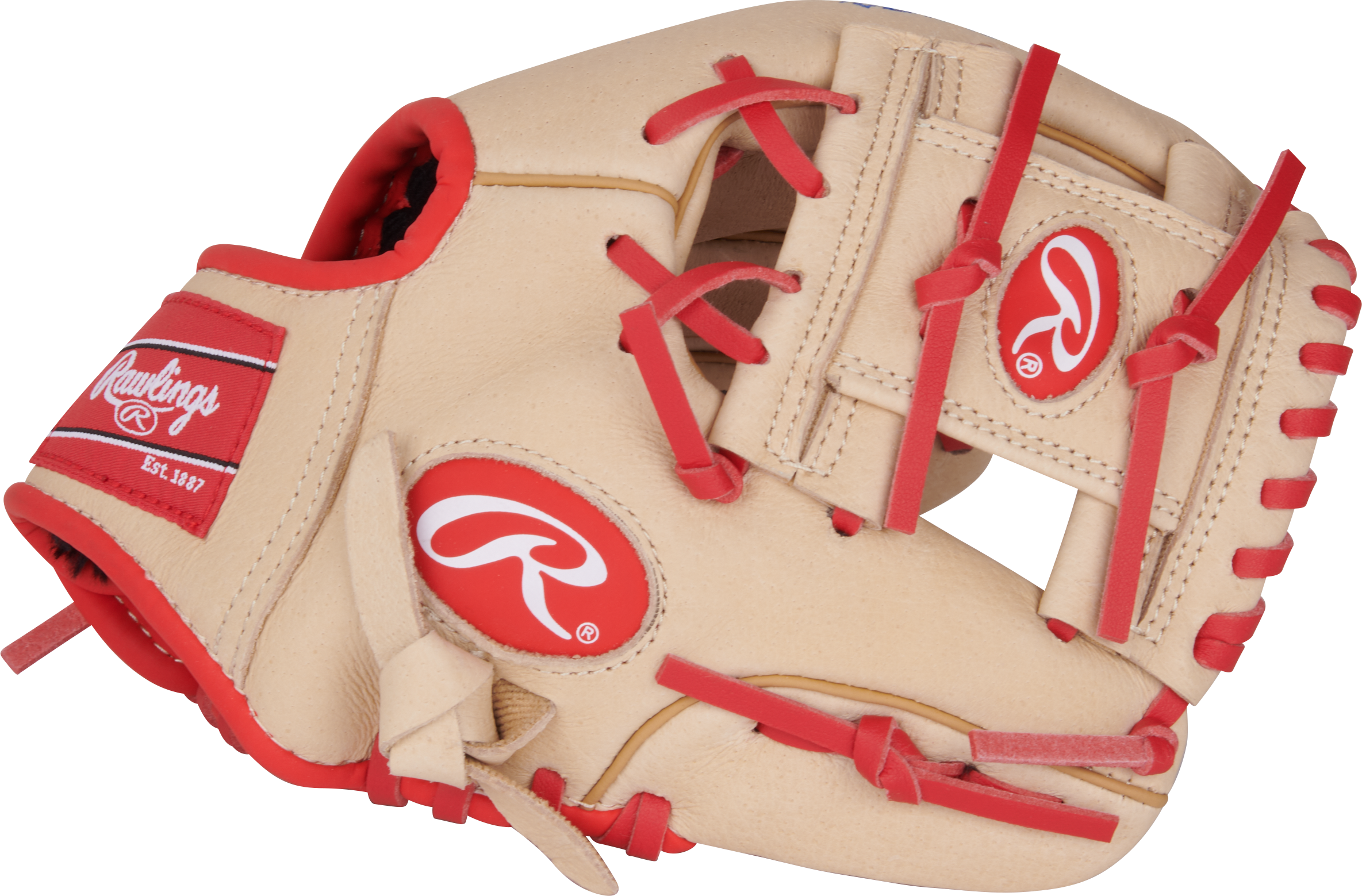 Rawlings Sure Catch Series Youth Jeremy Pena Signature 9.5-Inch Baseball Glove - Right Hand Thrower - Camel