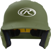 Rawlings Mach Matte Senior Baseball Helmet - Military Green