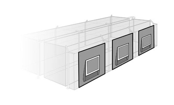 Beacon Modular 70' Soft Toss Attachment