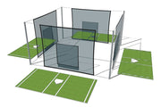 Beacon Stand-Alone Hitting Station - 4-Quad