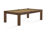 Soho 8' Nutmeg, Pool Table - 102"L x 58"W x 32"H