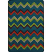 Sonic 10'9" x 13'2" area rug in color Tropics