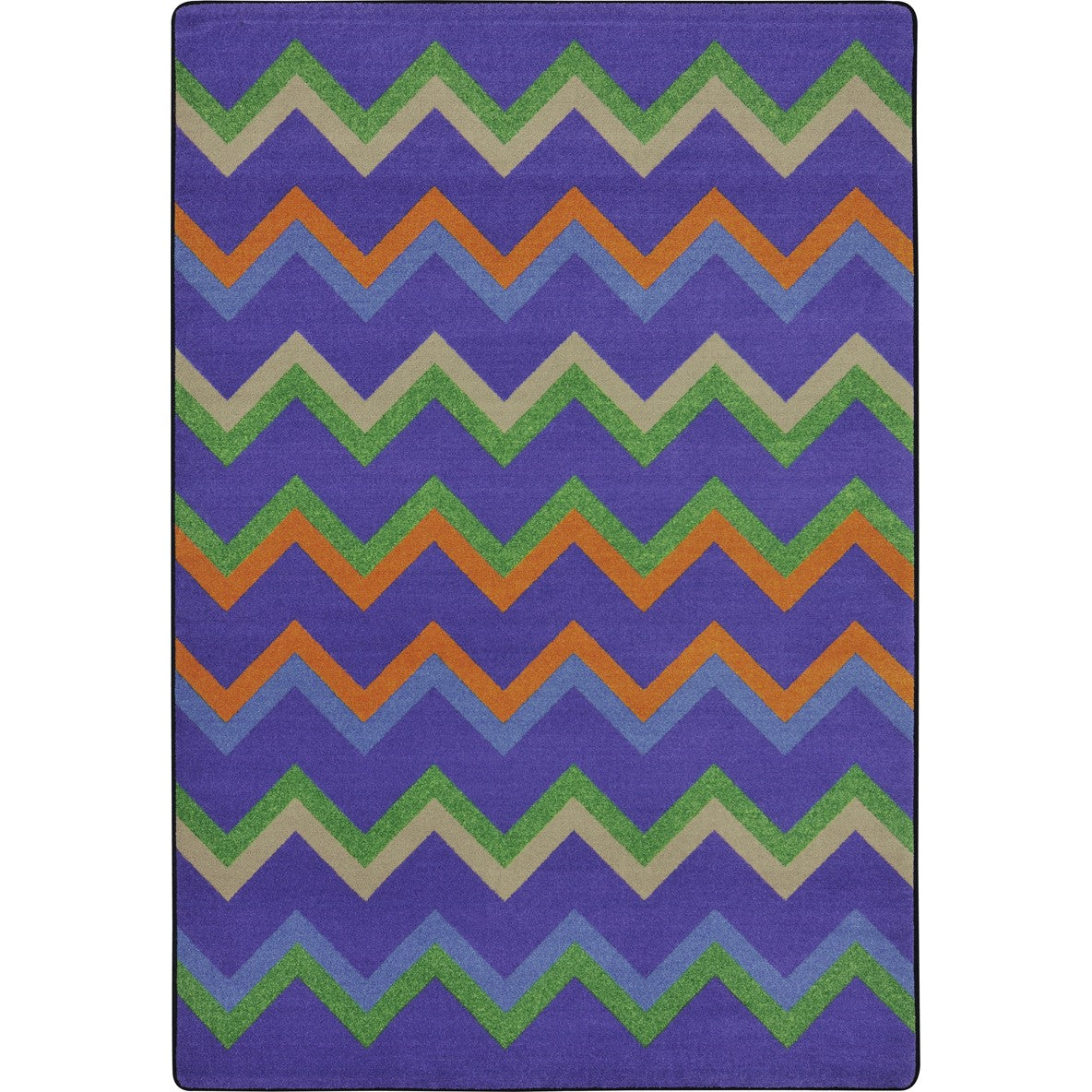 Sonic 10'9" x 13'2" area rug in color Violet