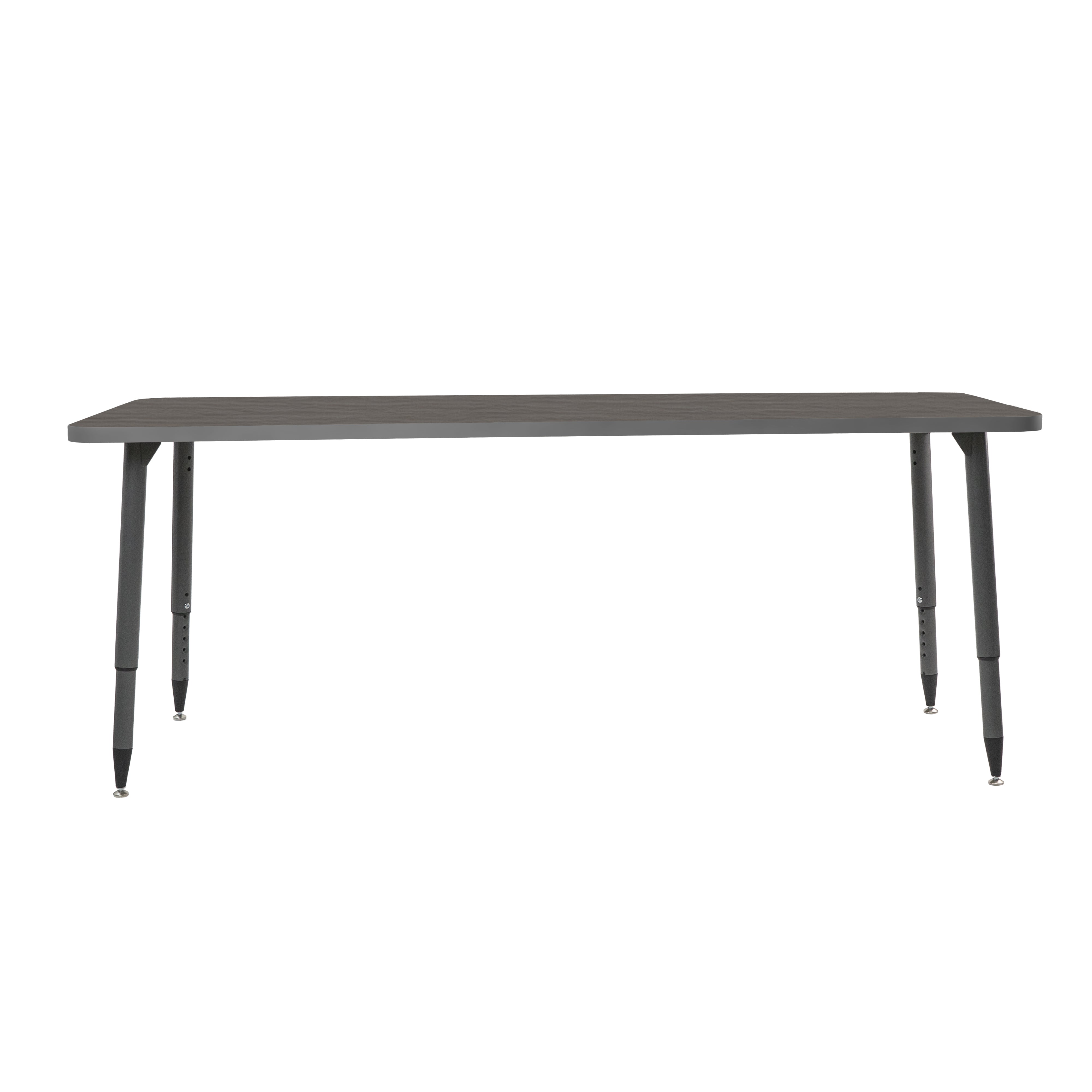 Adapte 30" x 72" Rectangle Activity Table with Adjustable Tapered Legs - Cosmic Strandz/North Sea