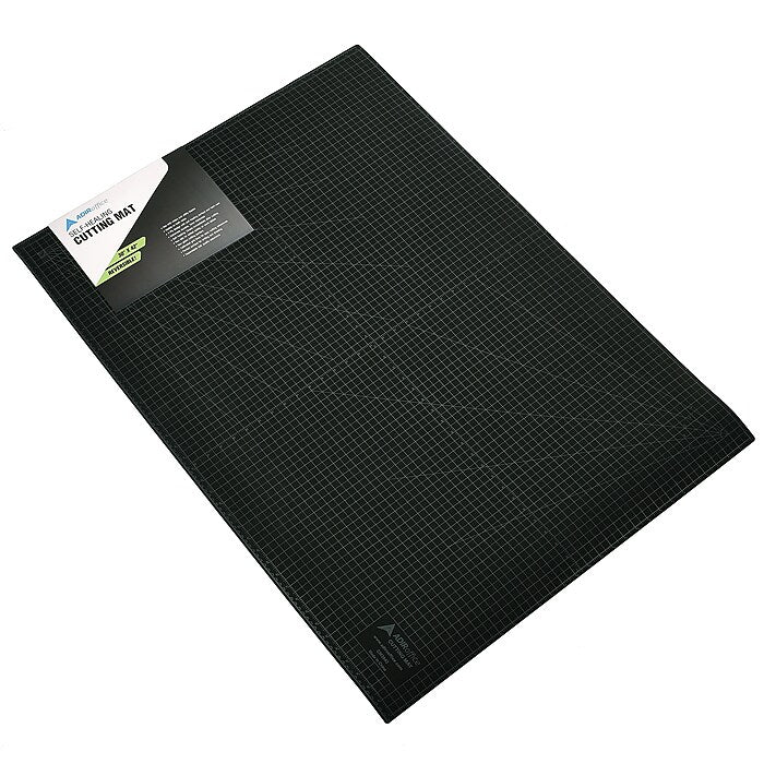 30 in. x 42 in. Self Healing Reversible Cutting Mat, Green/Black