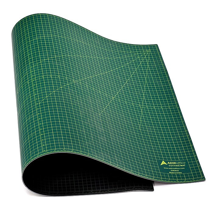 30 in. x 42 in. Self Healing Reversible Cutting Mat, Green/Black