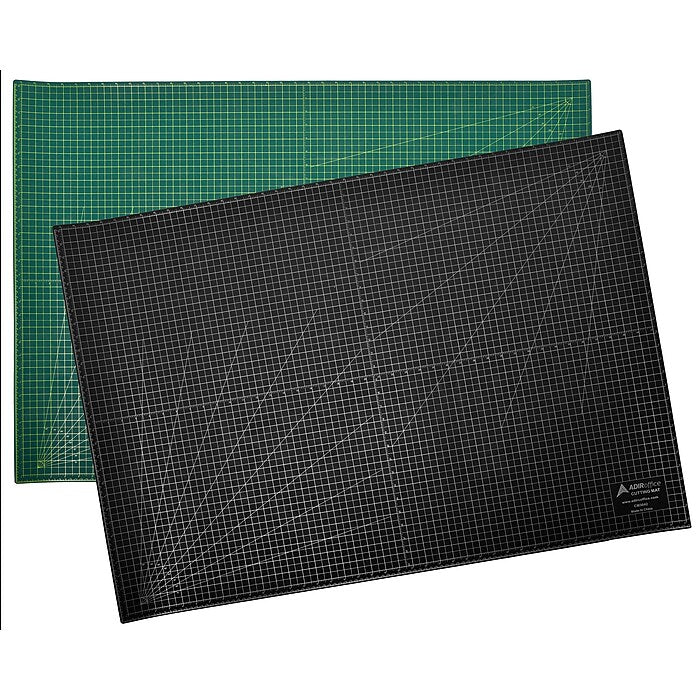 36 in. x 48 in. Self Healing Reversible Cutting Mat, Green/Black