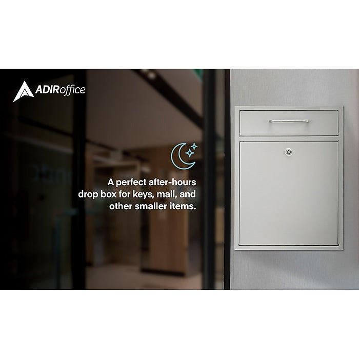 Large Wall Mountable Mailbox with Key Lock