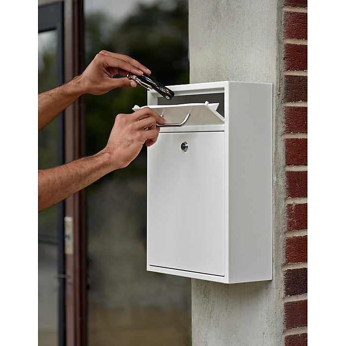Medium Wall Mountable Mailbox with Key Lock