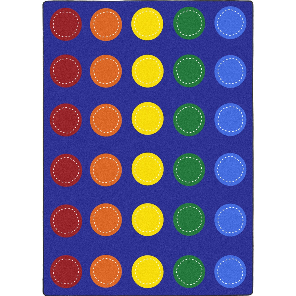 Spaces and Places 7'8" x 10'9" area rug in color Multi