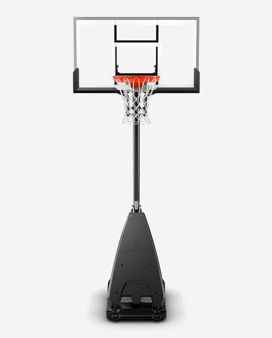 Spalding 54" Acrylic Ultimate Hybrid Portable Basketball Hoop