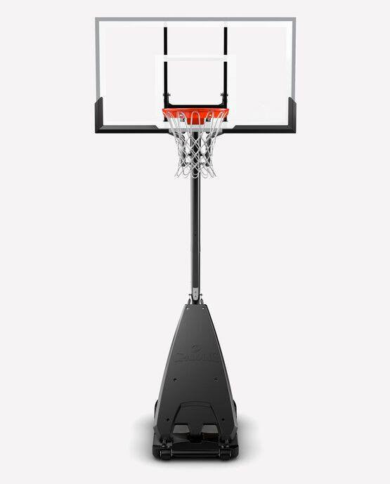 Spalding 60" Acrylic Ultimate Hybrid Portable Basketball Hoop