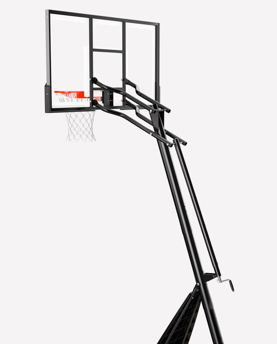 Spalding 60" Acrylic Ultimate Hybrid Portable Basketball Hoop