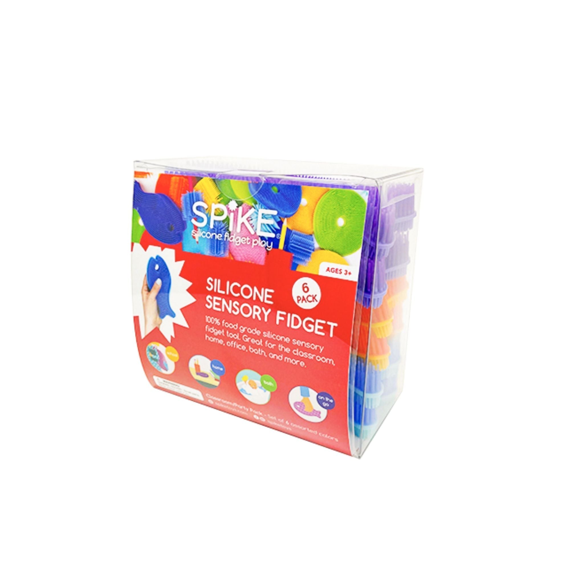6 qty assorted  classroom pack (2 blue, 2 gold, 2 purple)