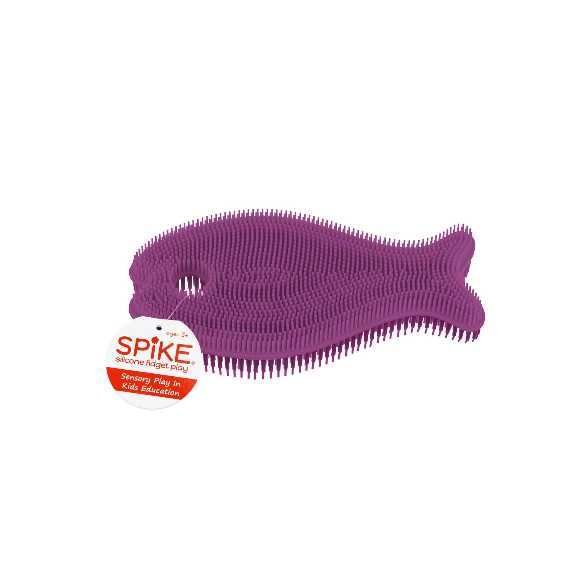 Sensory Fish - purple (hangtag)