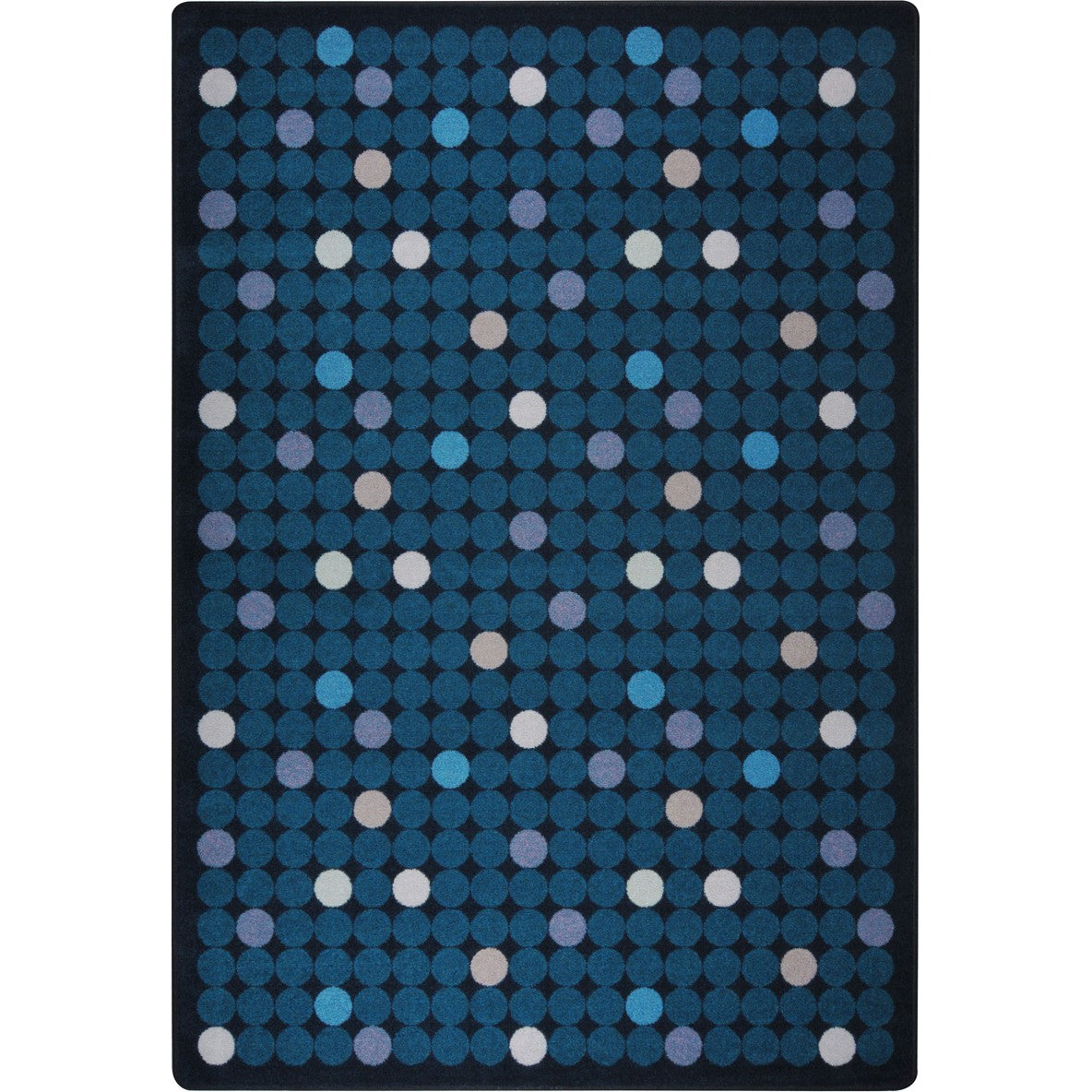 Spot On 7'8" x 10'9" area rug in color Seaside