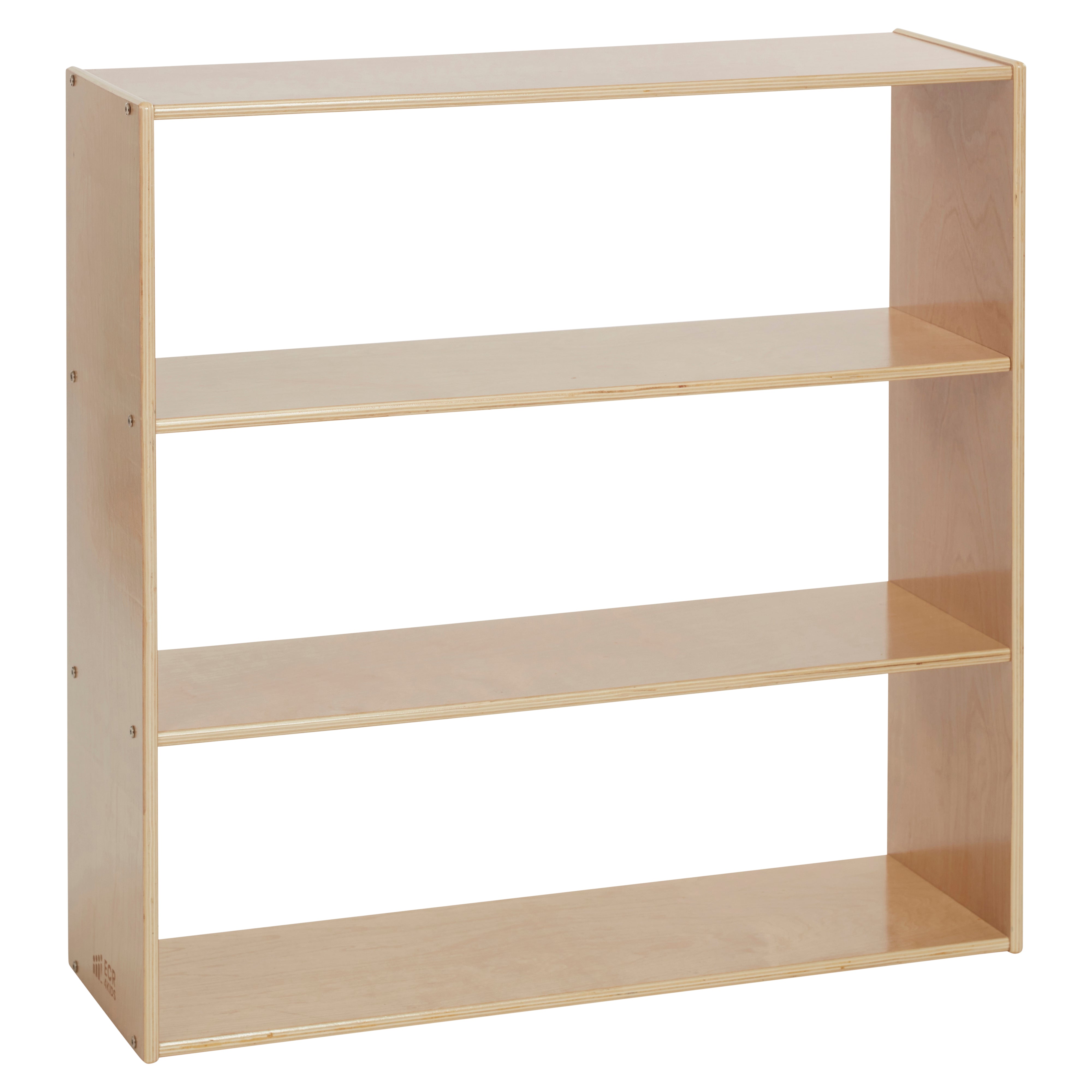 Streamline 3-Shelf Storage Cabinet without Back 36in H - Natural