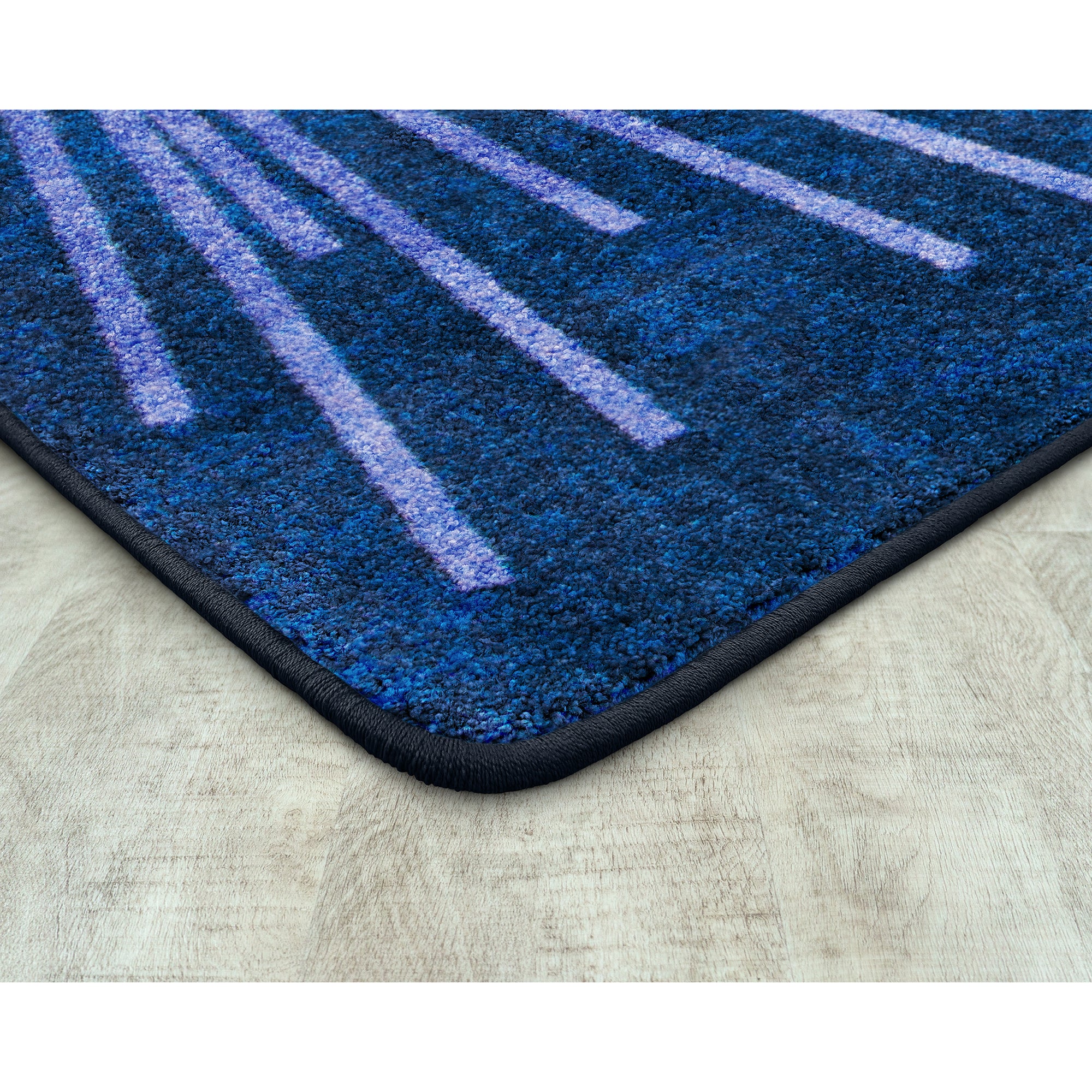Sputnik 3'10" x 5'4" area rug in color Violet