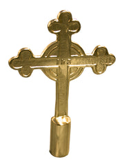 9 IN CATHOLIC CROSS ALUMINUM