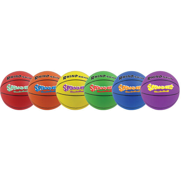 Rhino Skin® Super Squeeze Basketball Set