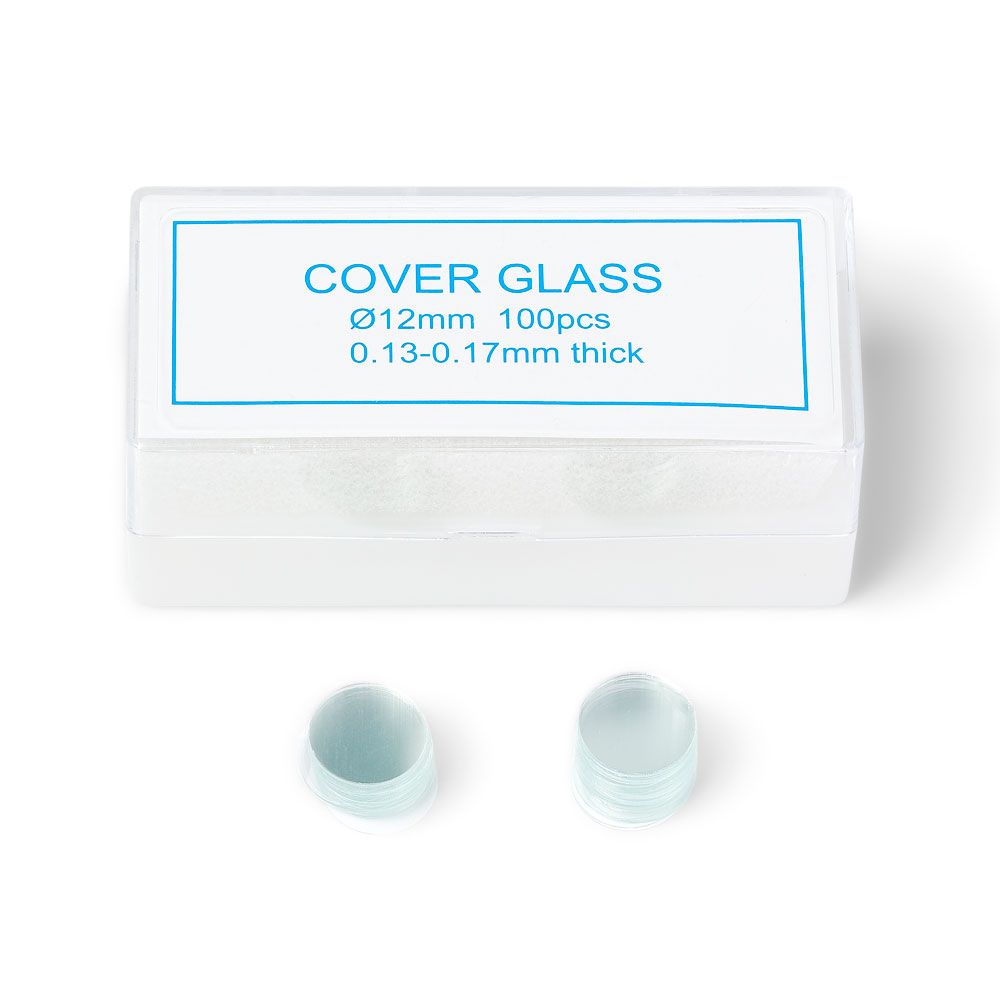 United Scientific® Round Coverslips  12 mm