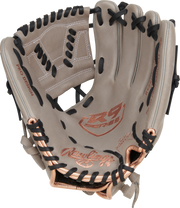 Rawlings R9 Contour Series 11.5-Inch Softball Glove - Right Hand Thrower - Gray
