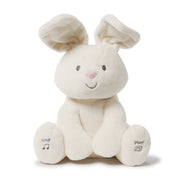 Baby GUND Flora the Bunny Animated Plush, Singing Stuffed Animal Toy for Ages 0 and Up, Cream, 12" Styles May Vary