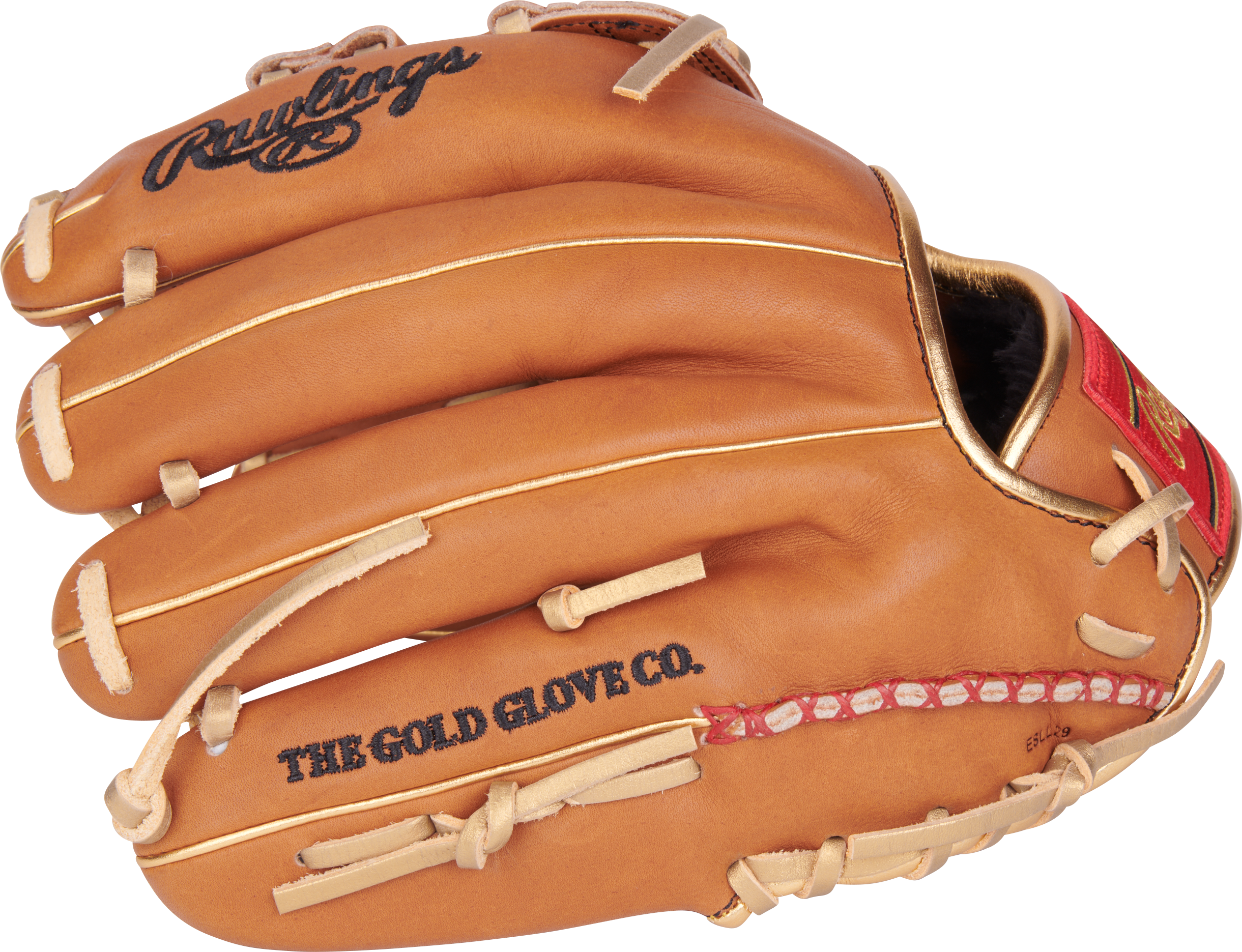 Rawlings Heart Of The Hide Series Sierra Romero Gameday Pattern 12-Inch Softball Glove - Right Hand Thrower - Golden Brown