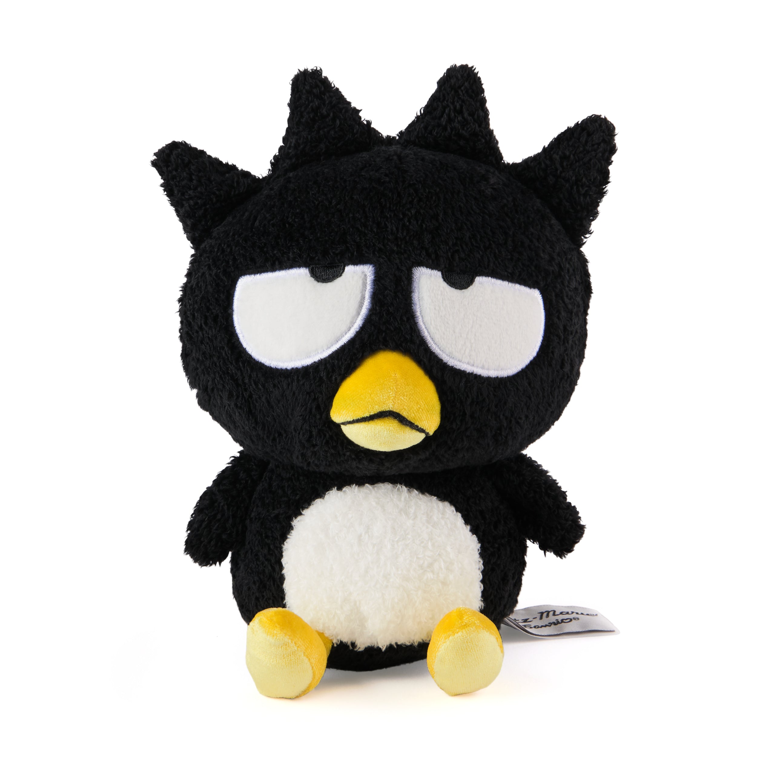 GUND Sanrio Bad Badtz-maru Plush, Kawaii Plushies, Penguin Stuffed Animal for Ages 1 and Up, Black, 6”