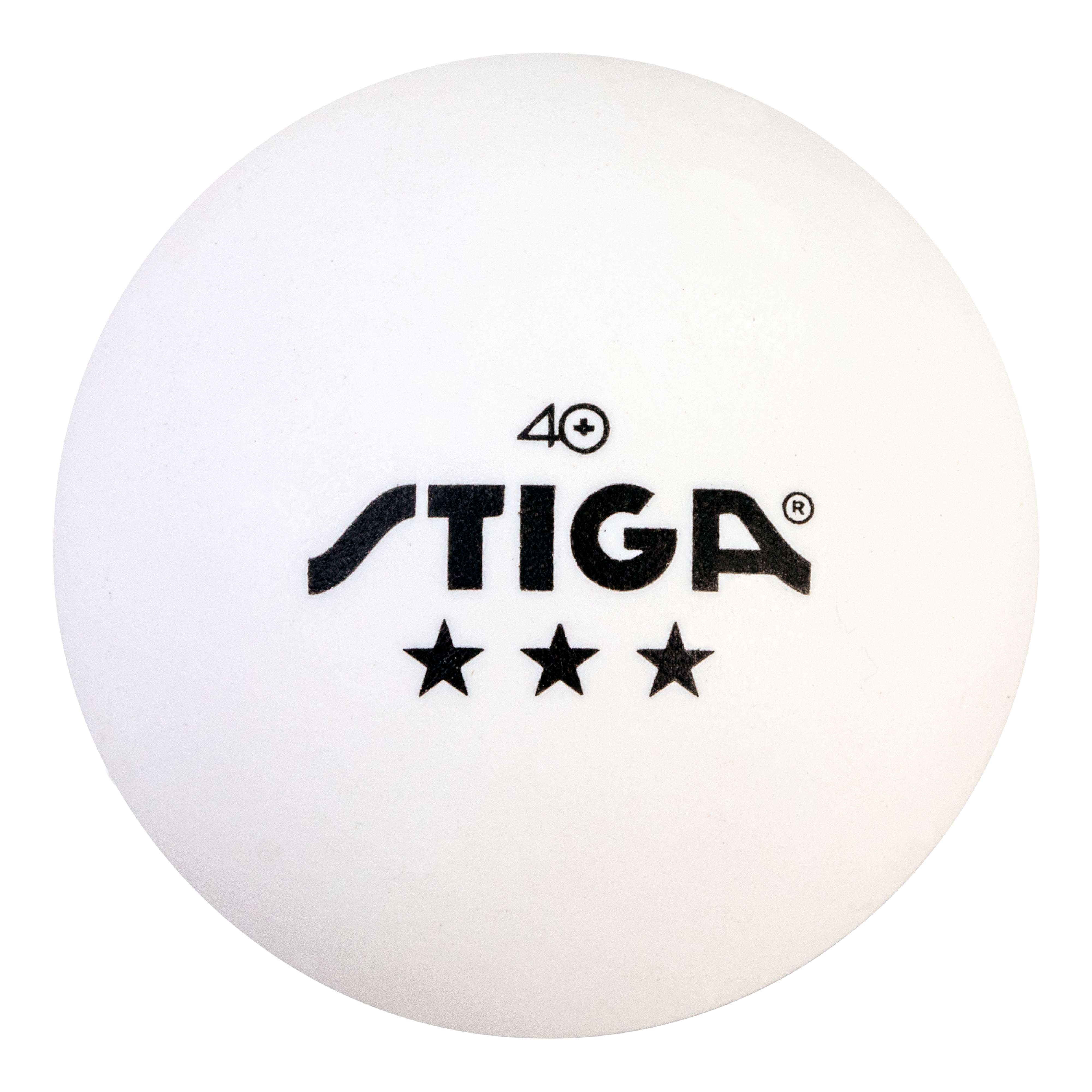 STIGA 3-Star White Balls (6-pack)