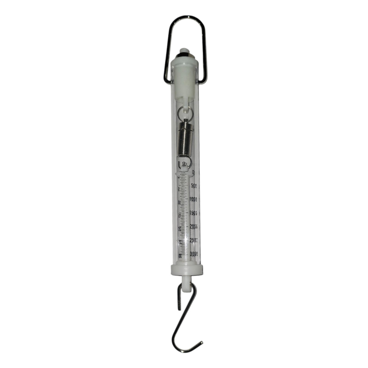 Scale, Spring, Tubular Plastic, 30N/3000g