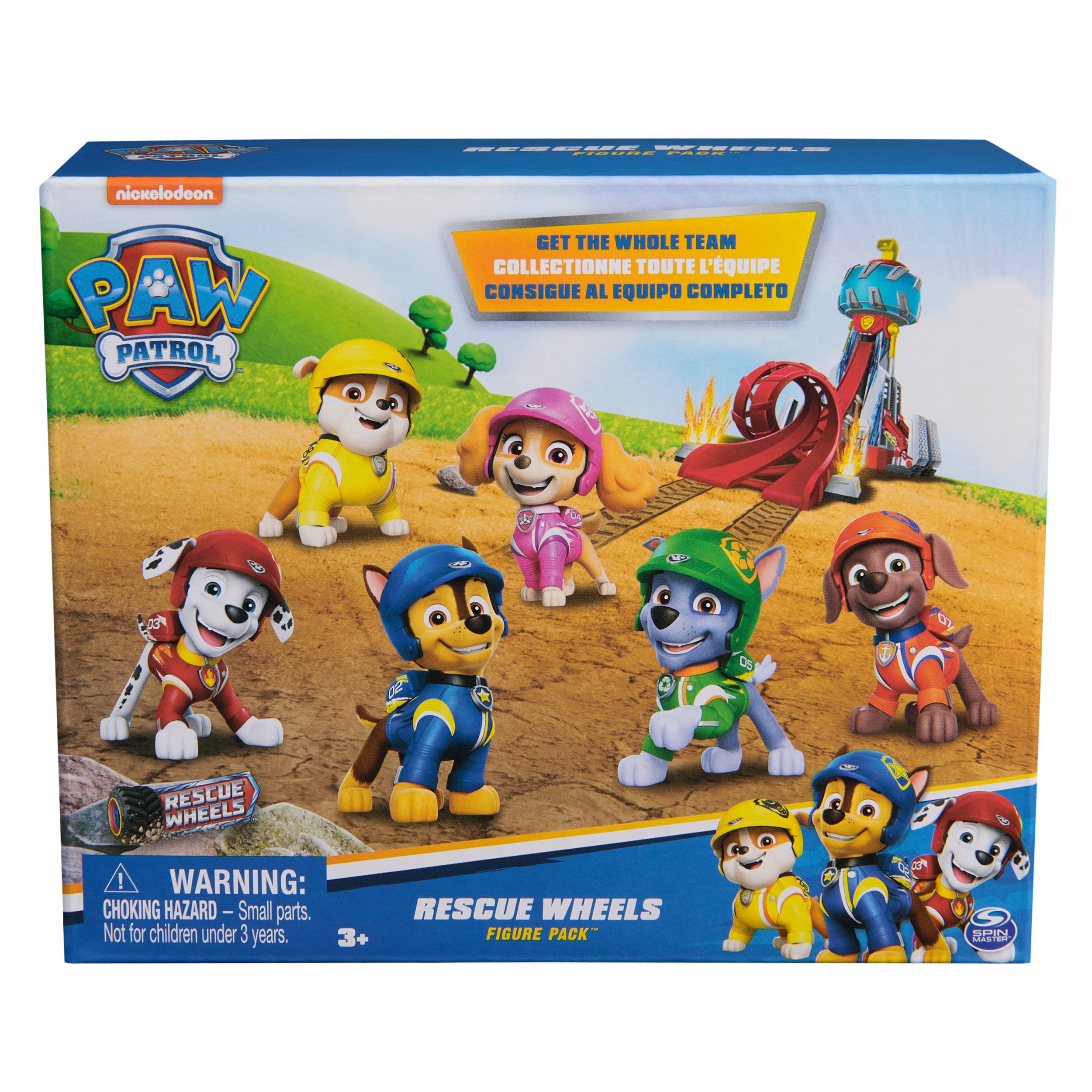PAW Patrol: Rescue Wheels, Toy Figures Gift Pack, with 7 Collectible Action Figures, Kids Toys for Boys and Girls Ages 3 and up