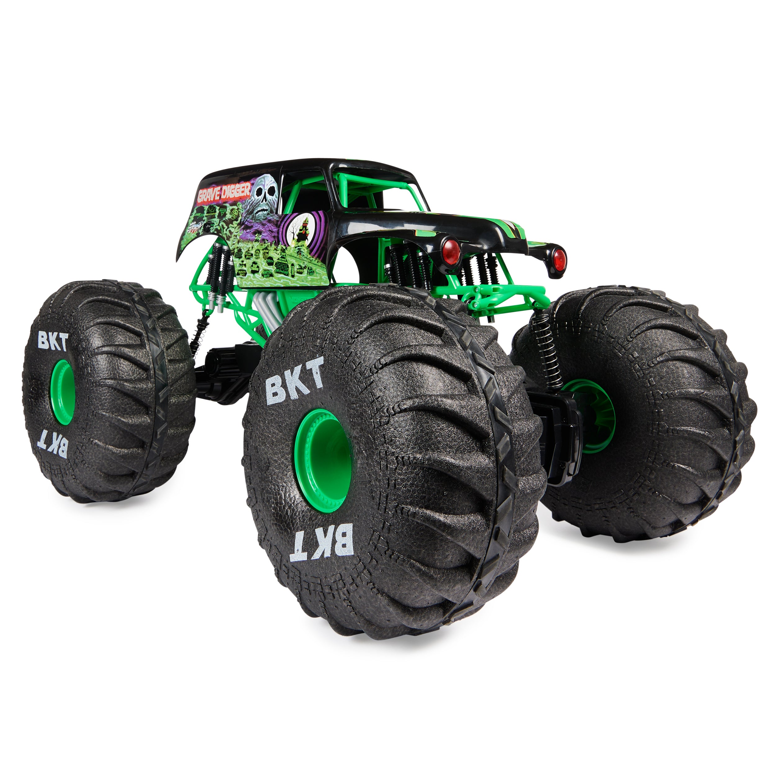 Monster Jam, Official Mega Grave Digger All-Terrain Remote Control Monster Truck, Over 2 Ft. Tall, 1:6 Scale, Kids Toys for Boys and Girls Ages 4 and Up