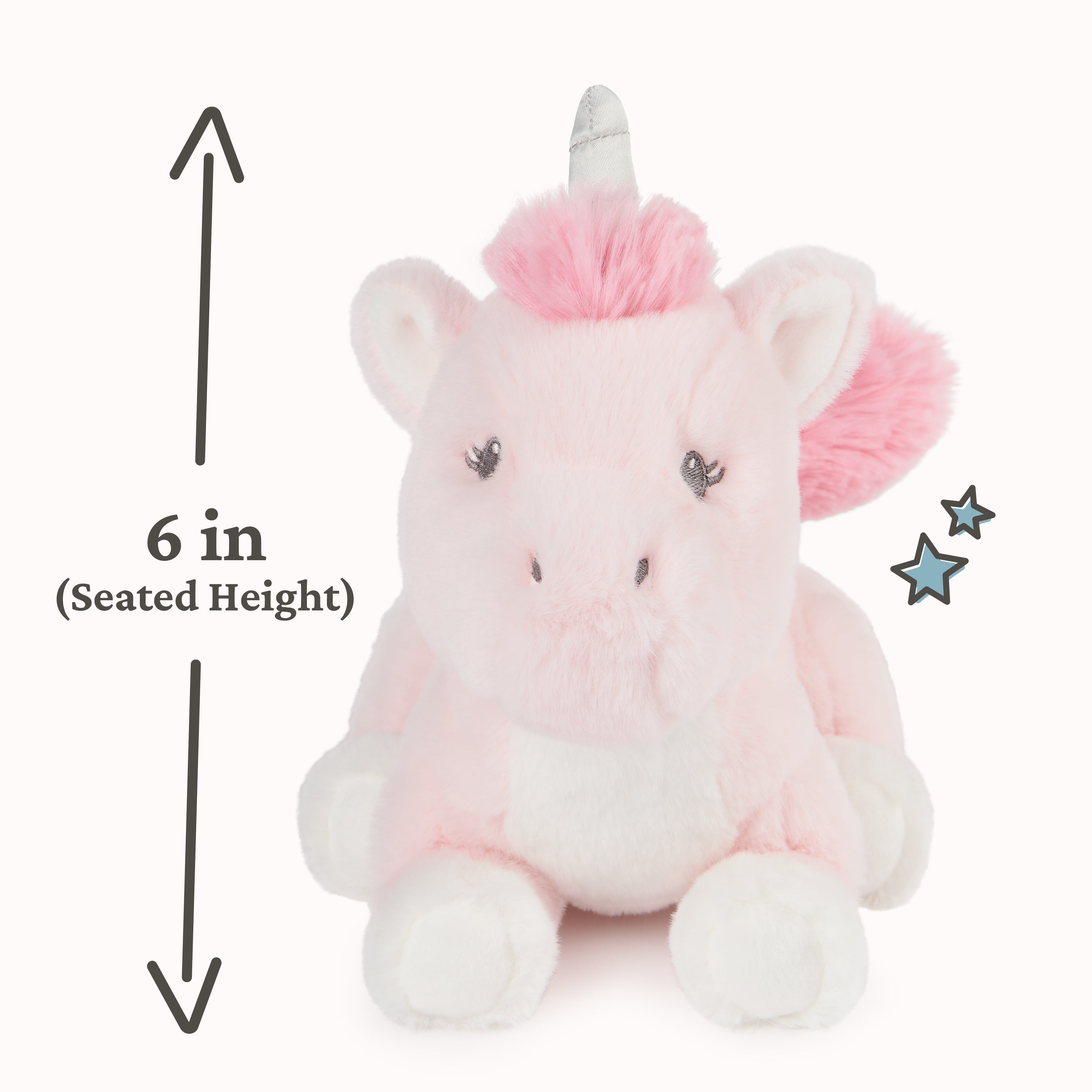 Baby GUND Alora Unicorn Plush, Stuffed Animal for Babies and Toddlers, Pink, 10”
