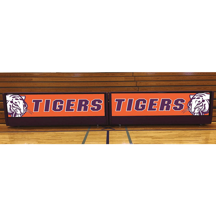 Scorer Table (Indoor) - 10 ft. - Bleacher Mount - Portable - Illuminated