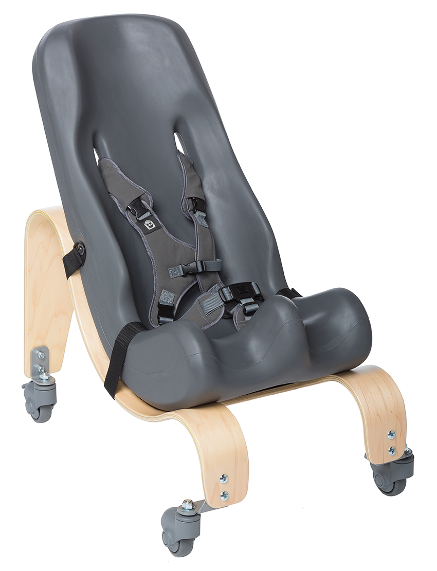 Size 5 Sitter with Mobile Base - DARK GRAY
