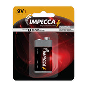Impecca Alkaline 9-Volt 6LR61 Platinum Batteries 1-Pack