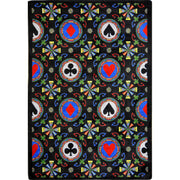 Stacked Deck 10'9" x 13'2" area rug in color Black