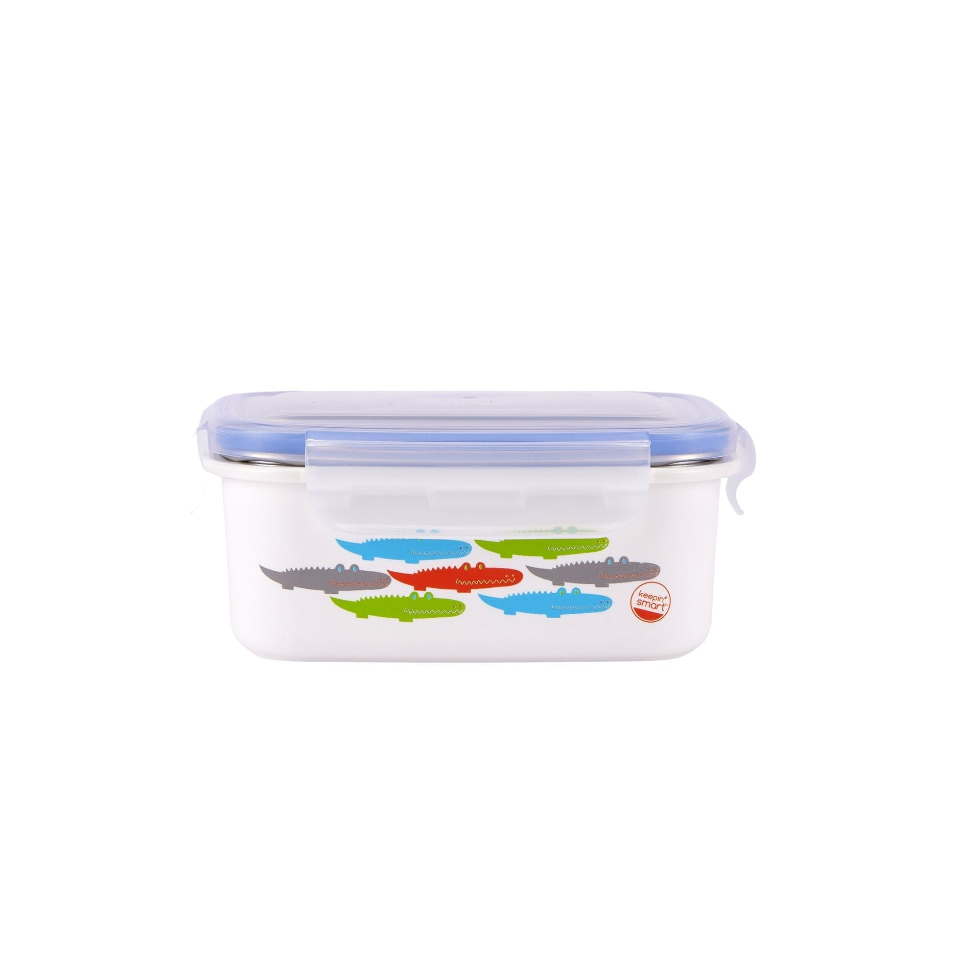 Keepin' Smart Kids Stainless Bento/Alligator/Blue
