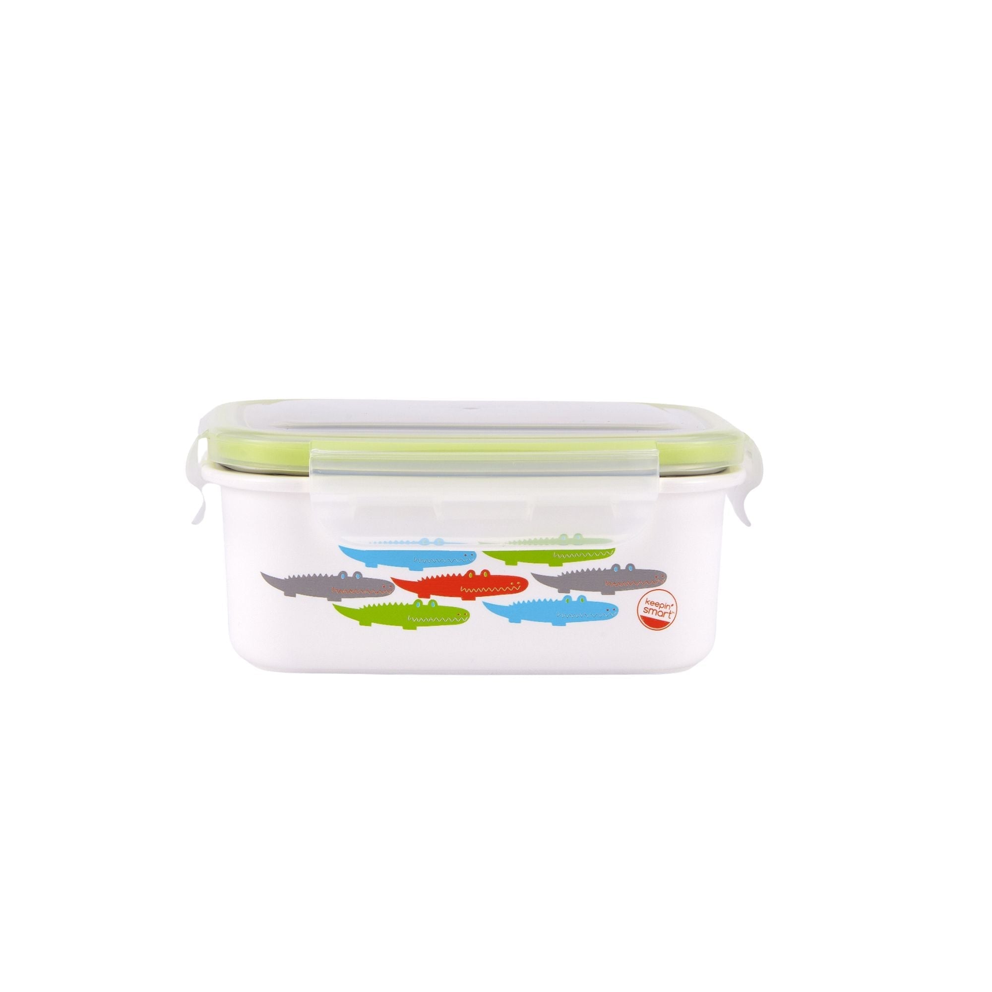Keepin' Smart Kids Stainless Bento/Alligator/Green