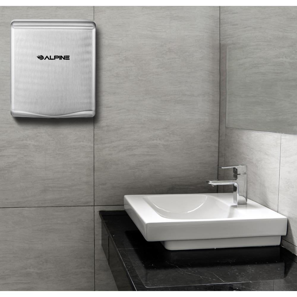 Willow Commercial Stainless Steel High Speed Automatic Electric Hand Dryer 2 Pack