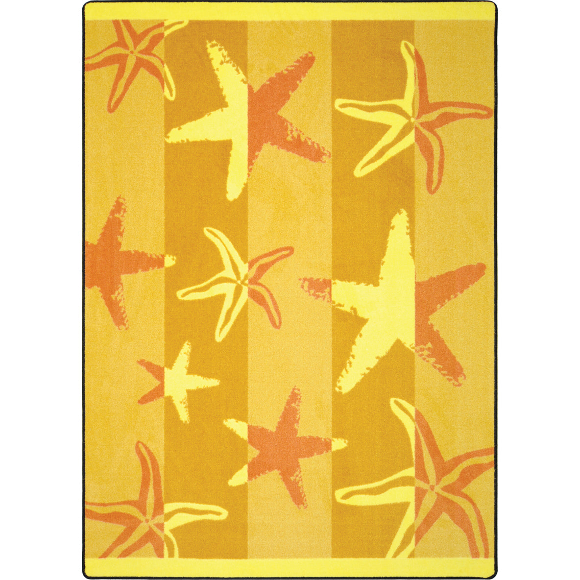 Starfish 5'4" x 7'8" area rug in color Multi