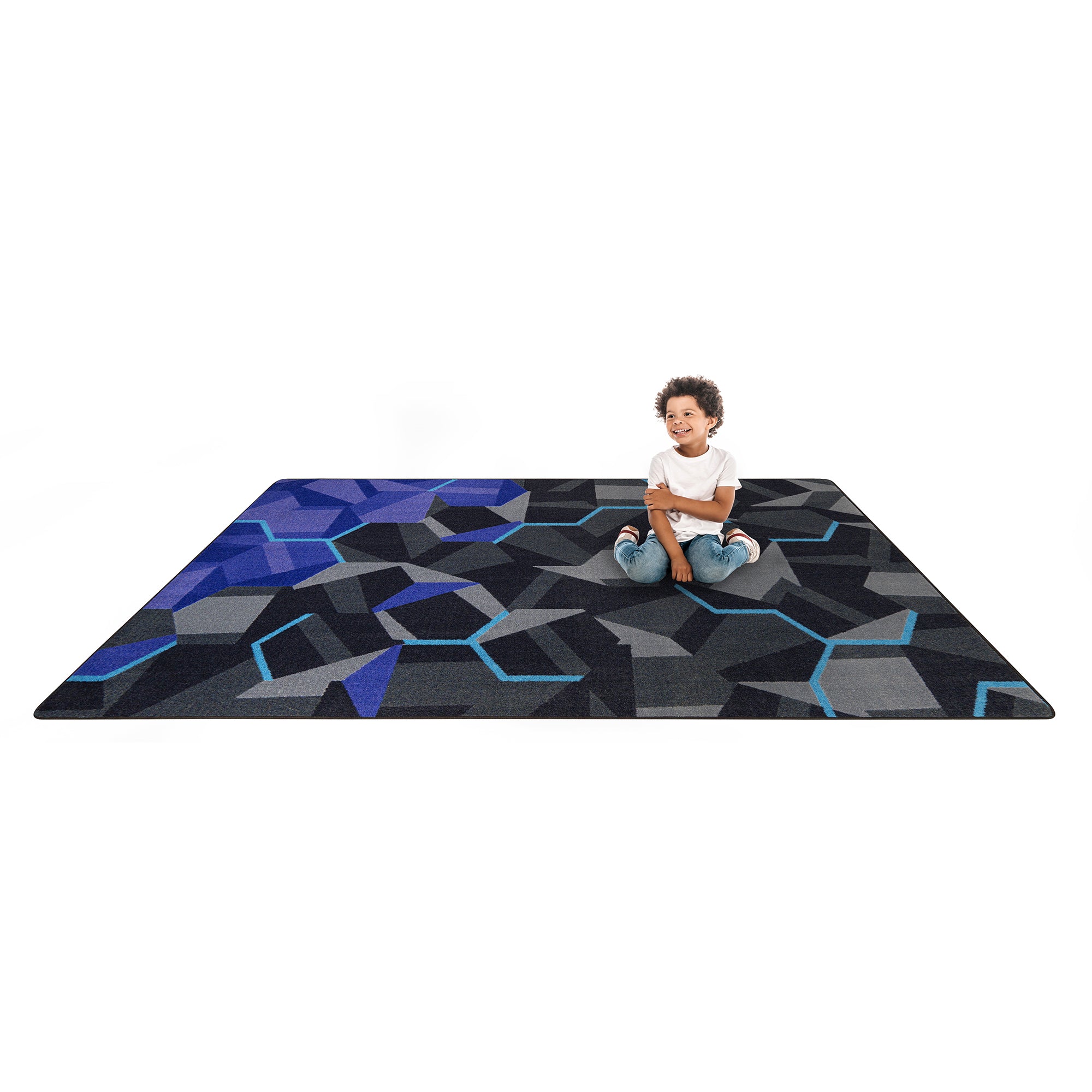 Stealth 10'9" x 13'2" area rug in color Violet