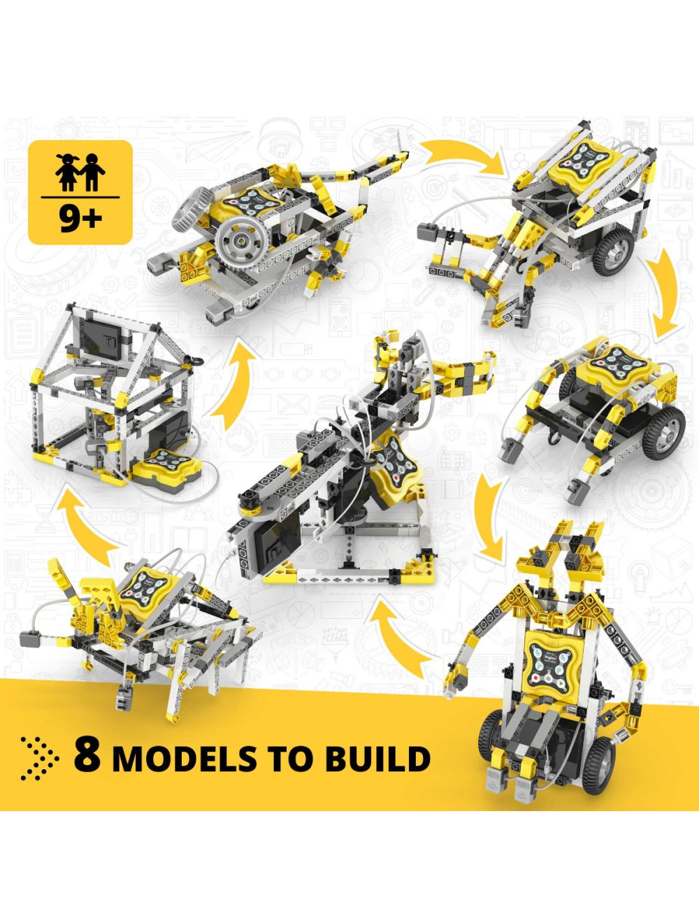 United Scientific® Engino® STEM Robotics ERP Mini Set