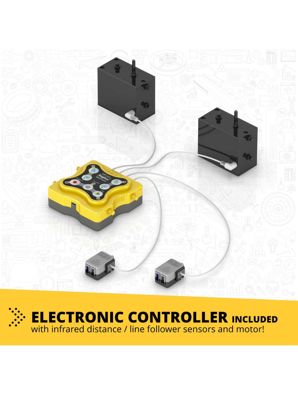 United Scientific® Engino® STEM Robotics ERP Mini Set