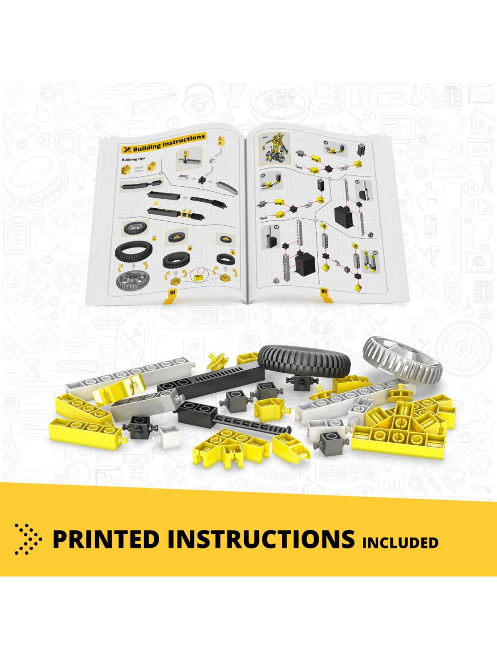 United Scientific® Engino® STEM Robotics ERP Mini Set