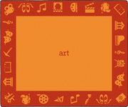 STEAM 10'9" x 13'2" area rug in color Art