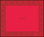 STEAM 10'9" x 13'2" area rug in color Math
